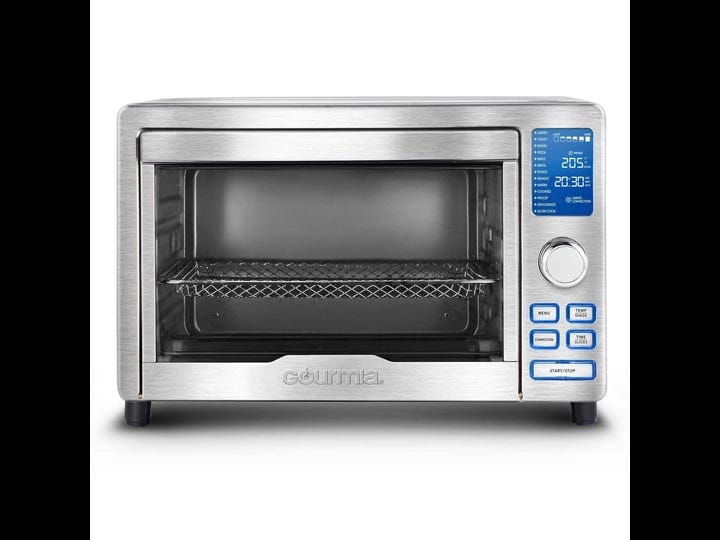gourmia-digital-stainless-steel-toaster-oven-air-fryer-silver-1