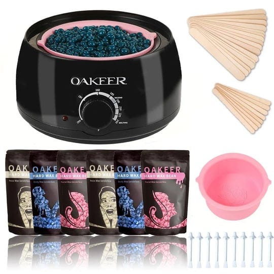 oakeer-waxing-kit-women-men-wax-warmer-hair-removal-at-home-with-6-bag-1