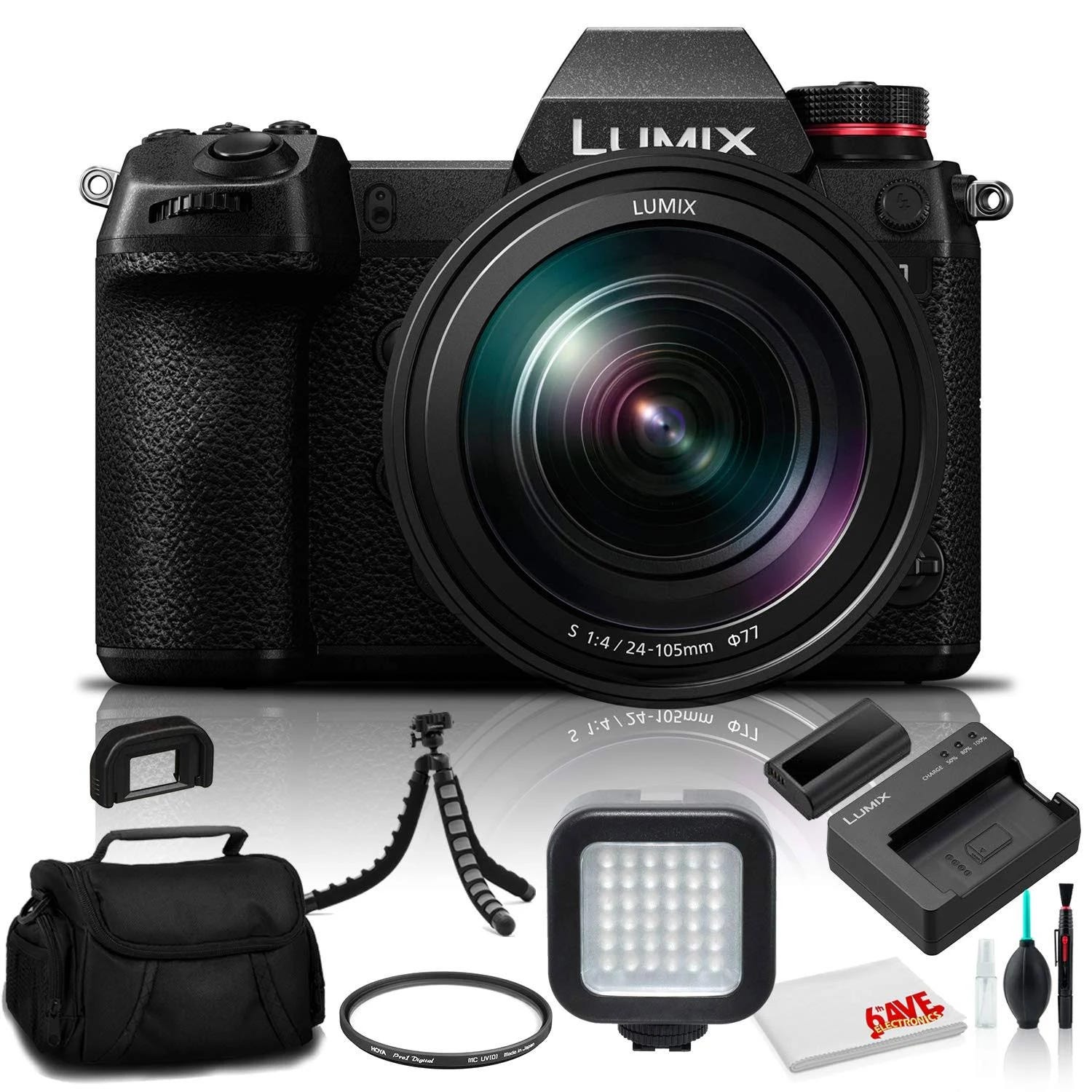 Panasonic Lumix GX1 Mirrorless Camera Bundle with Accessories | Image