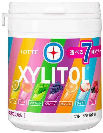 lotte-xylitol-gum-7-kinds-assorted-bottle-143g-1