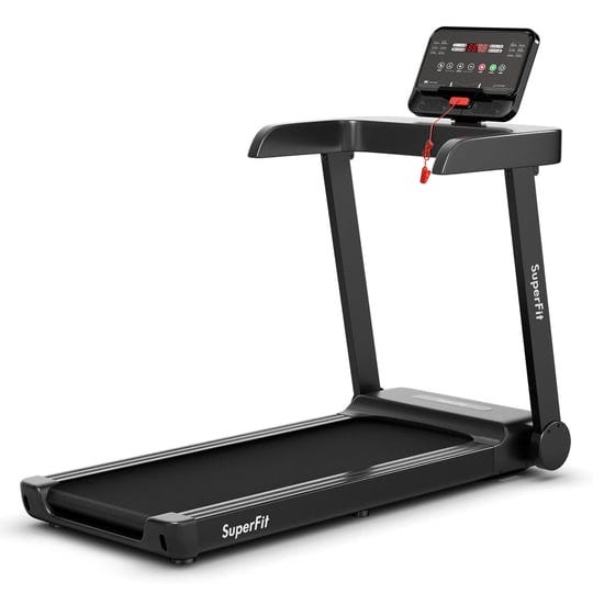 superfit-2-25hp-electric-treadmill-running-machine-w-app-control-for-home-office-black-1