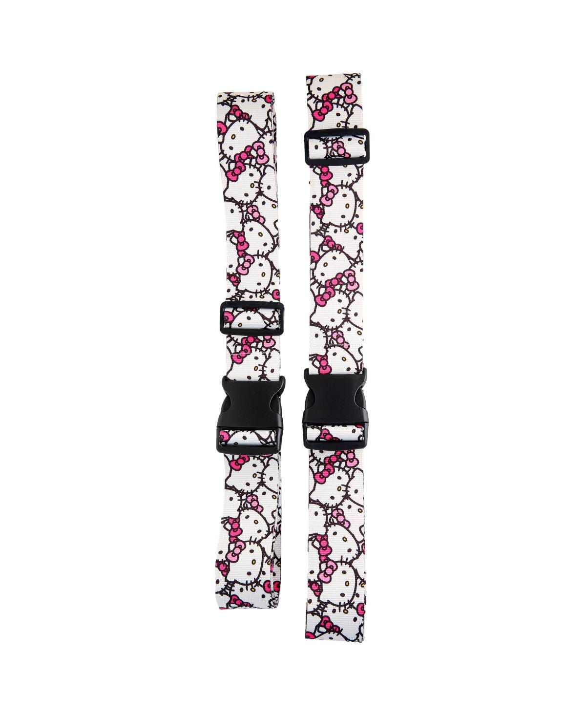 Officially Licensed Sanrio Hello Kitty Luggage Straps Set | Image