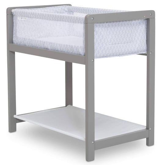 delta-children-classic-wood-bedside-bassinet-sleeper-portable-crib-with-high-end-frame-link-grey-whi-1