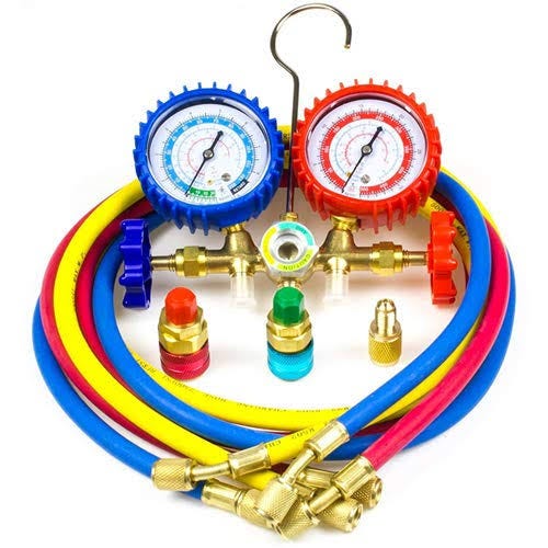 AC Gauge Set for R12, R22, R502, and R134a Refrigerants | Image