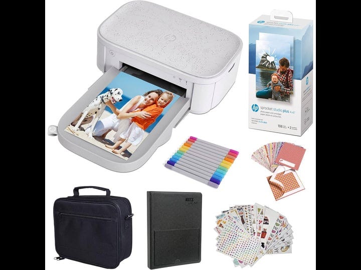 hp-sprocket-studio-plus-4x6-instant-photo-printer-accessories-gift-bundle-white-1