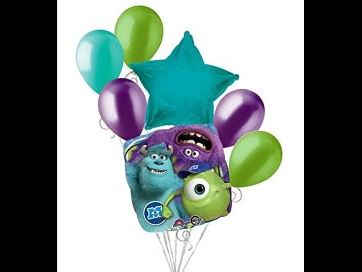 jeckaroonie-balloons-7-pc-monsters-inc-mike-sully-balloon-bouquet-party-decoration-disney-birthday-1