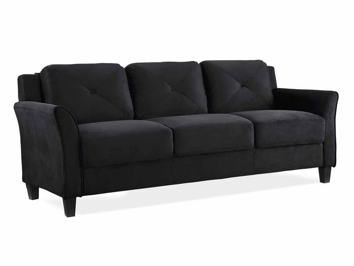 hartford-black-sofa-wih-curved-arm-by-lifestyle-solutions-1