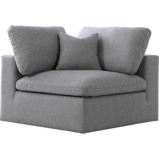 meridian-furniture-serene-grey-linen-fabric-deluxe-cloud-corner-chair-1