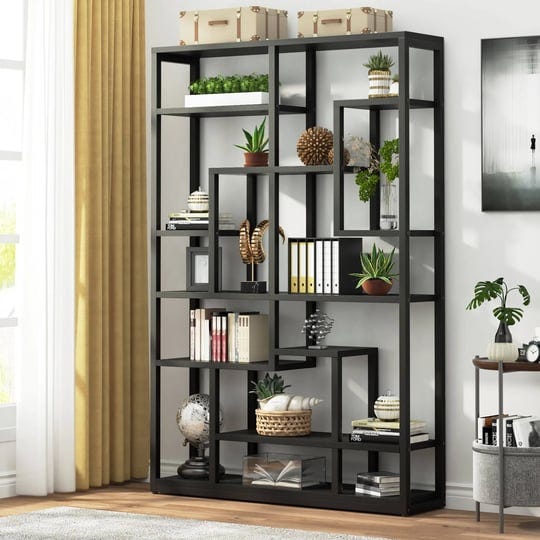 bookshelf-blackstorage-rack-bookcase-for-living-room-off-black-1