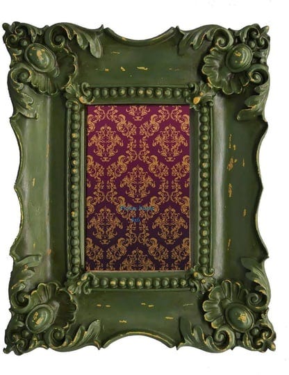 simons-shop-4x6-picture-frame-baroque-picture-frames-4x6-shabby-chic-photo-frames-in-moss-green-1