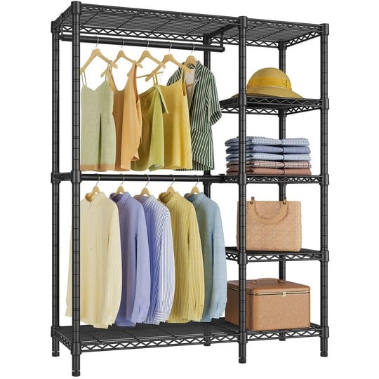vipek-v7-basic-garment-rack-heavy-duty-clothes-rack-portable-closet-rack-max-load-620lbs-black-1