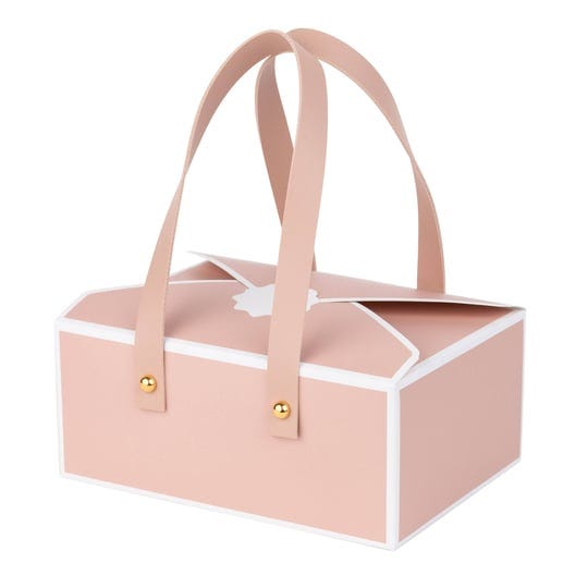 pink-cookie-boxes-4-pack-of-bakery-boxes-gift-boxes-with-leather-handles-5x7x3-inch-1