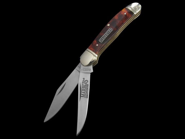 marbles-imitation-tortoise-shell-copperhead-pocket-knife-mr610-1