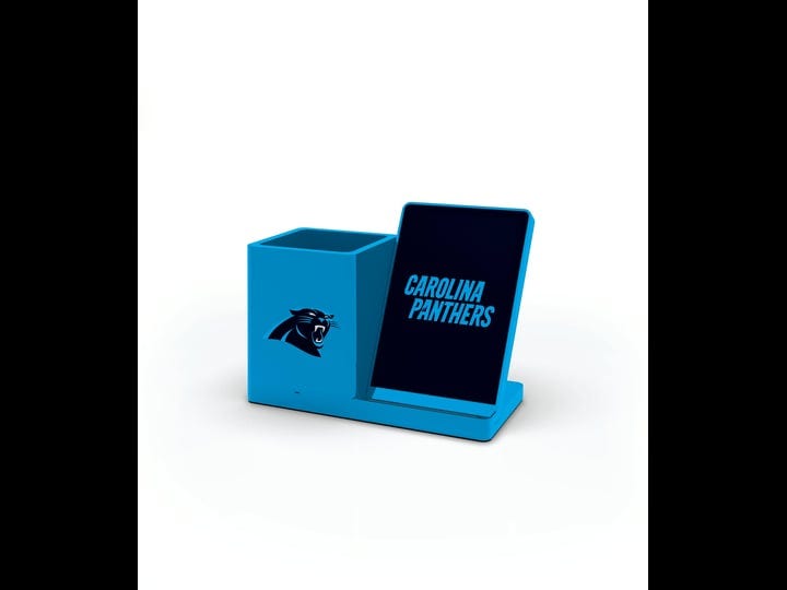 nfl-carolina-panthers-wireless-charger-and-desktop-organizer-team-color-1