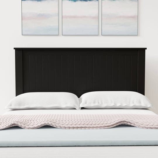 glenwillow-home-wainscott-wood-headboard-in-black-full-size-1