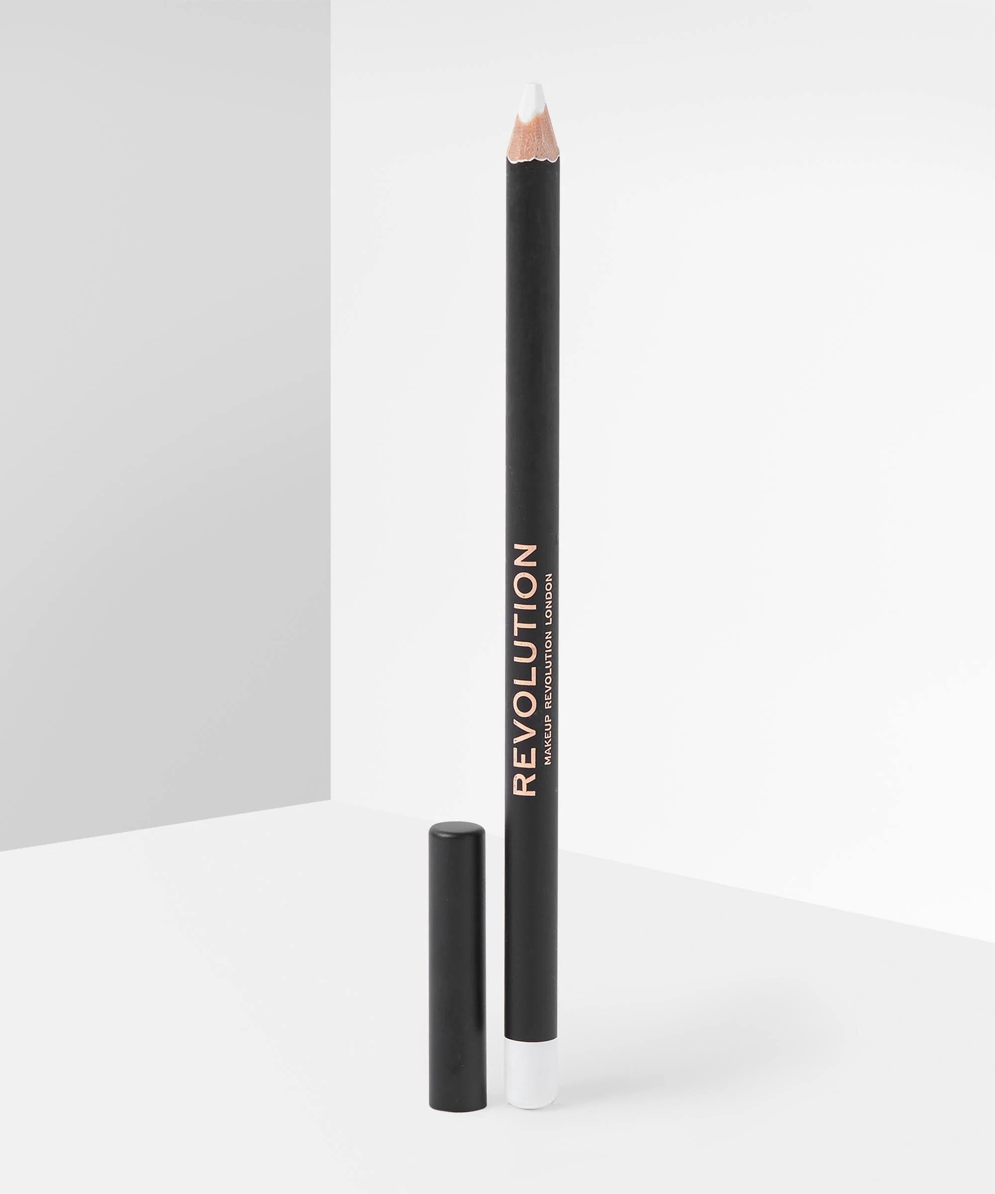 Makeup Revolution Pure Kohl White Eyeliner - Bold and Intense Line | Image