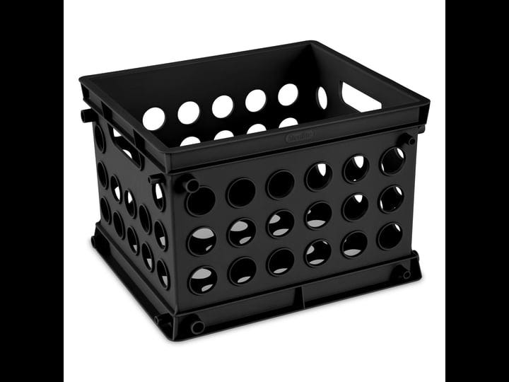 sterilite-crate-mini-black-1