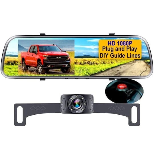 backup-camera-mirror-hd-1080p-plug-and-play-easy-set-up-color-night-vision-rear-view-mirror-with-lic-1