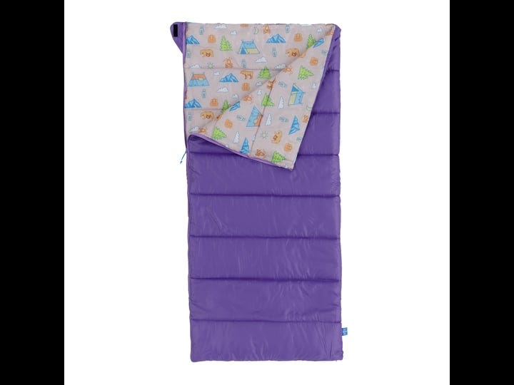 firefly-outdoor-gear-youth-rectangular-sleeping-bag-purple-30-in-x-64-in-1