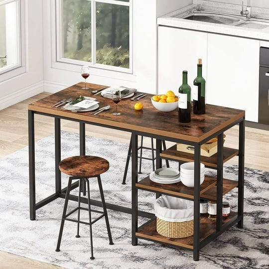 industrial-kitchen-island-with-storage-shelvessmall-dining-table-with-5-shelves-saving-spacenot-incl-1
