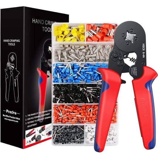 preciva-ferrule-crimping-tool-kit-awg23-7-self-adjustable-ratchet-wire-crimper-plier-1