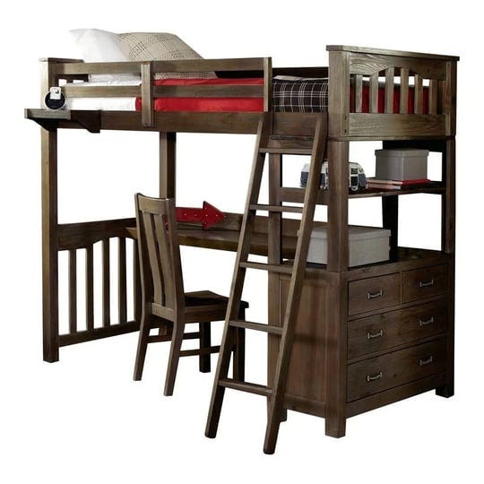 hillsdale-highlands-transitional-wood-twin-loft-bed-set-in-espresso-1