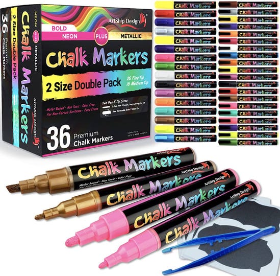 artship-design-36-chalk-markers-double-pack-of-both-fine-reversible-medium-tip-liquid-chalk-pens-wit-1