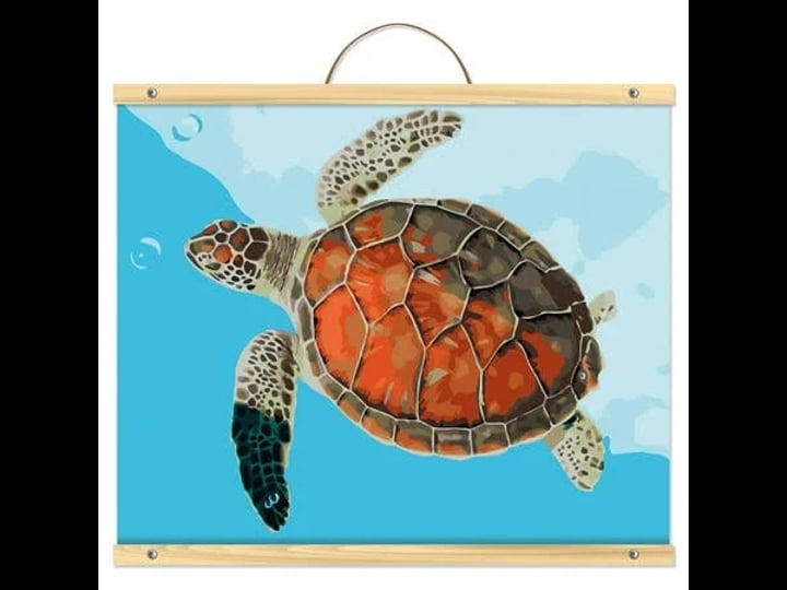 12-pack-sea-turtle-paint-by-number-kit-by-artists-loft-necessities-1