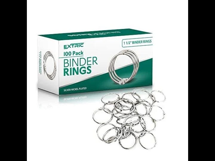 extric-binder-rings-1-12-inch-100-pack-metal-rings-heavy-duty-steel-book-rings-use-for-paper-rings-k-1