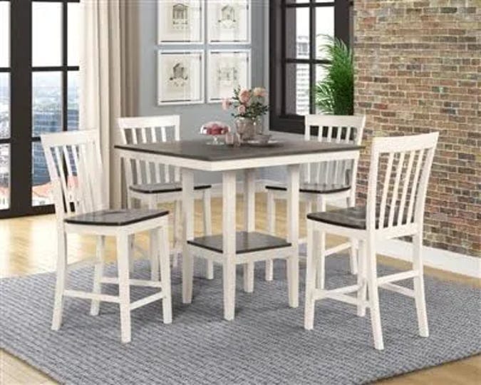 brody-5-piece-counter-height-dining-set-in-white-gray-finish-by-crown-mark-cm-2682-1