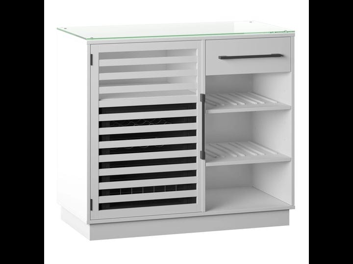 bar-cabinet-with-compressor-cooler-and-reversible-shelves-white-1