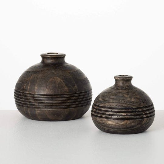 sullivans-hand-carved-wooden-vase-set-of-2-6tall-black-1