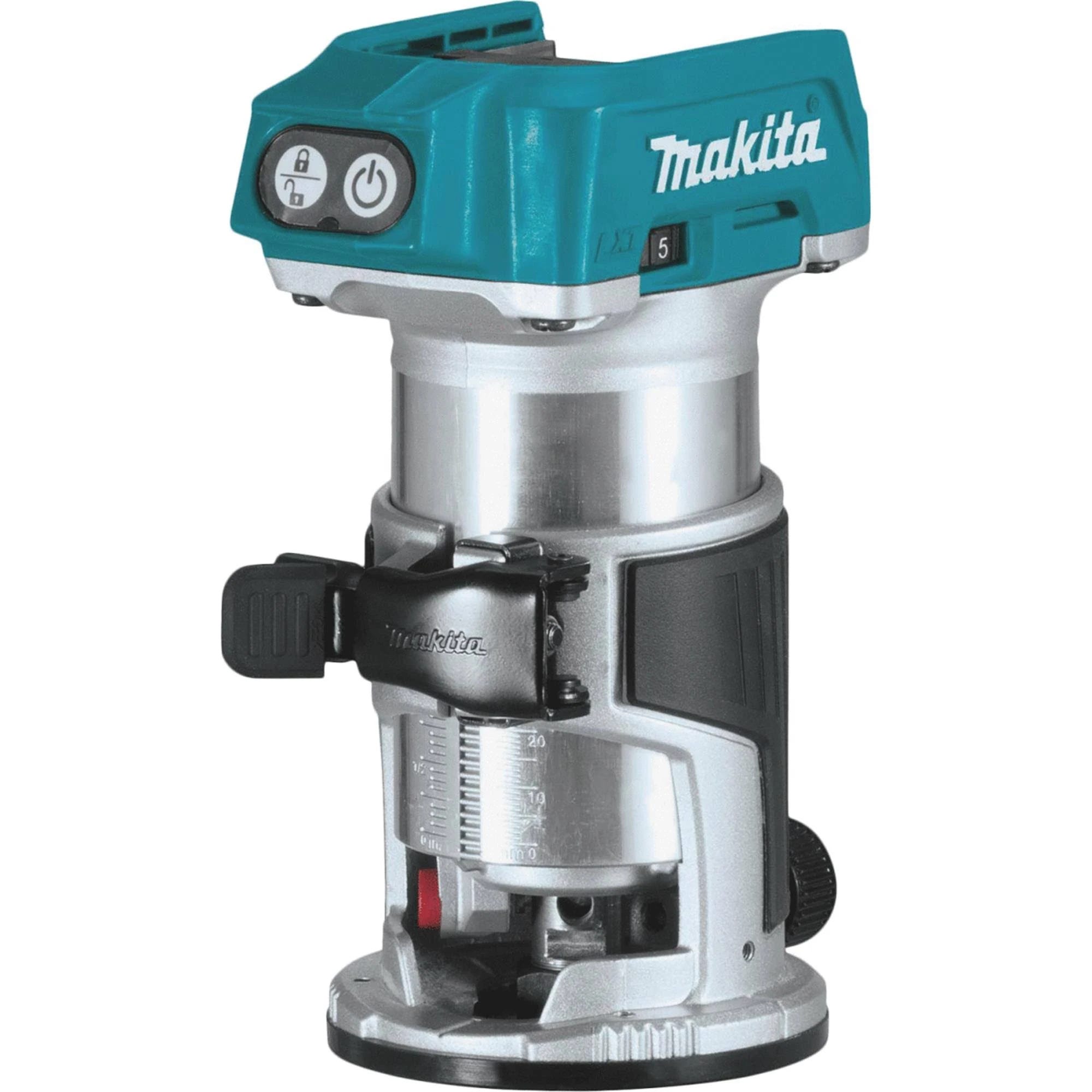 Makita XTR01Z Brushless Compact Router: Cordless LXT Power | Image