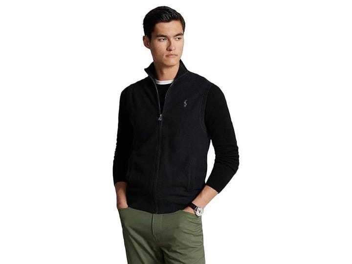 polo-ralph-lauren-mesh-knit-cotton-full-zip-sweater-vest-mens-jacket-polo-black-lg-1