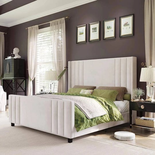 amerlife-queen-size-bed-frame-velvet-upholstered-platform-bed-with-vertical-channel-tufted-headboard-1