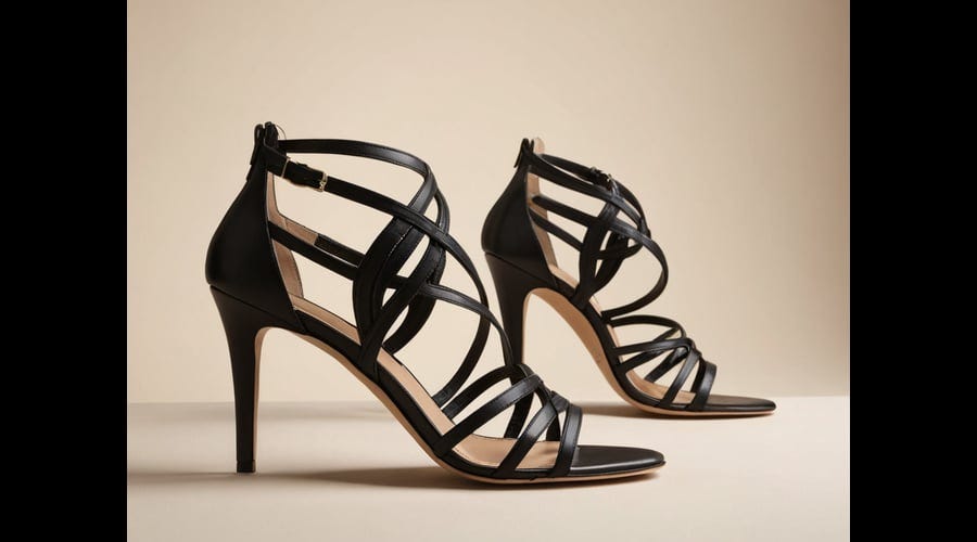 Womens-Black-Strappy-Sandals-1