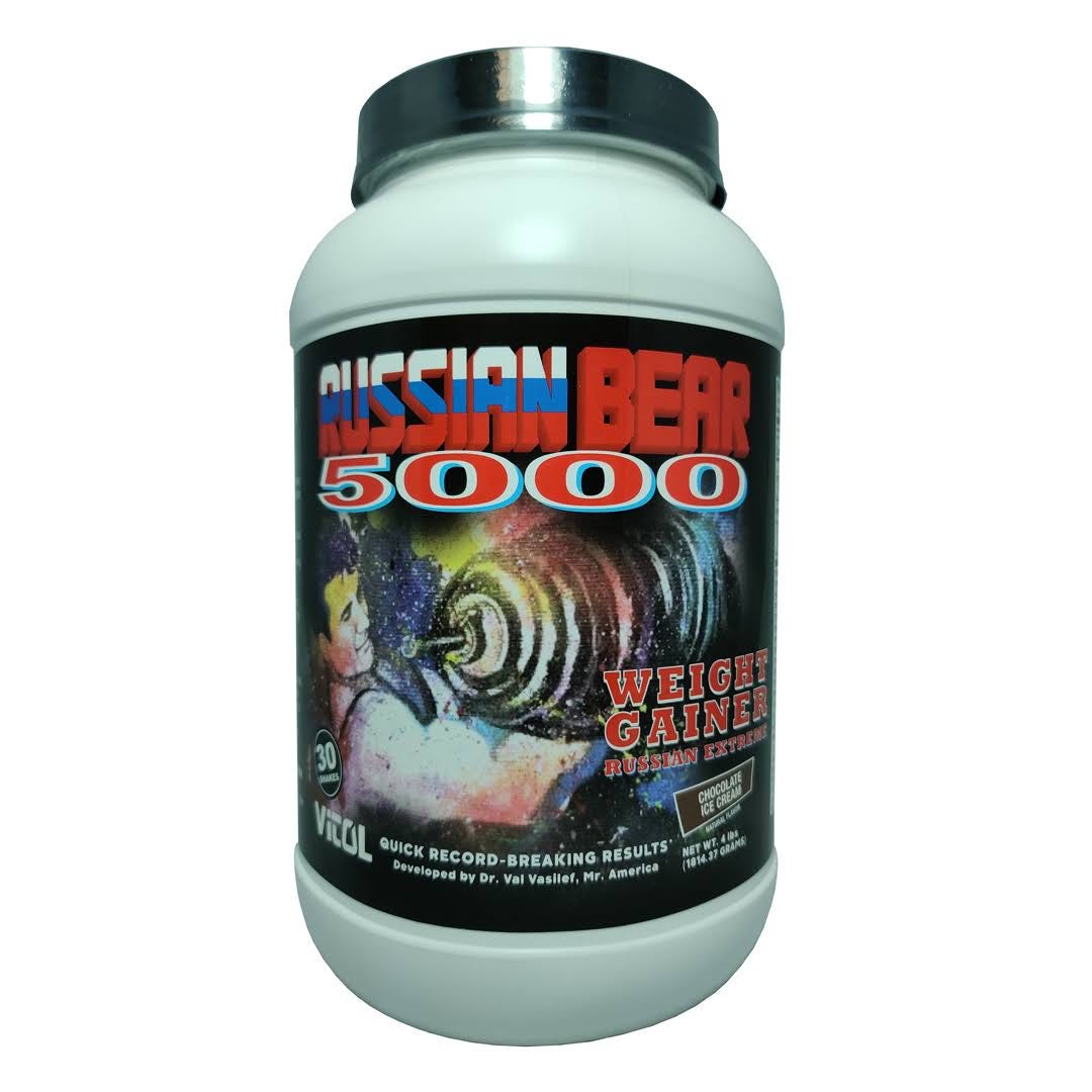 Vitol Russian Bear 5000 Chocolate Weight Gainer | Image