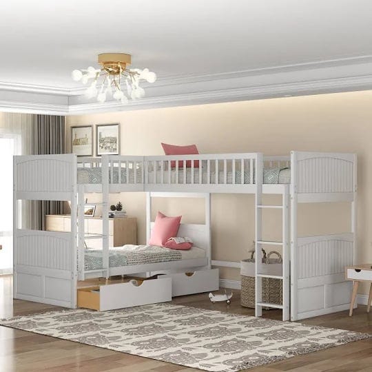 euroco-twin-size-l-shaped-wood-triple-bunk-bed-with-drawers-for-kids-bedroom-white-1