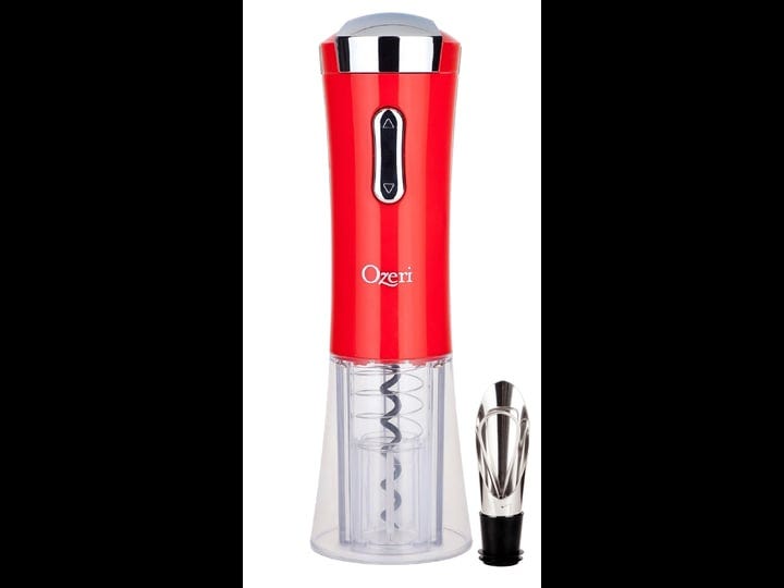 ozeri-nouveaux-ii-electric-wine-opener-in-red-with-foil-cutter-wine-pourer-and-stopper-1