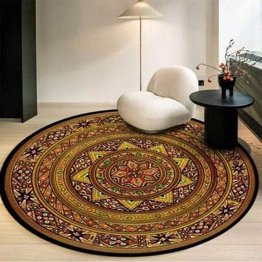 boho-tribal-round-rug-16-inch-persian-small-round-area-rug-door-mat-nursery-living-room-dining-bedro-1