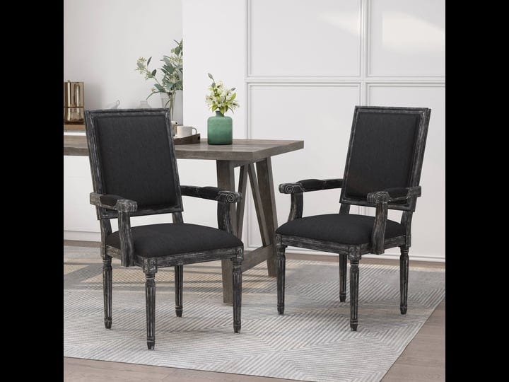set-of-2-maria-french-country-wood-upholstered-dining-chairs-black-gray-christopher-knight-home-1
