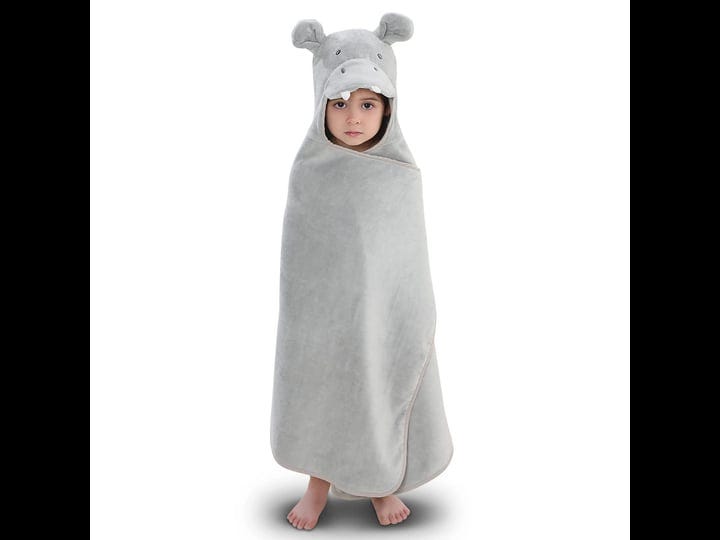 tbezy-hooded-towel-for-kids-100-cotton-ultra-soft-with-unique-animal-design-large-for-infants-3-10-y-1