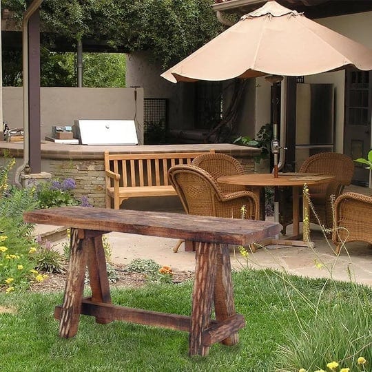 cappuccino-brown-wooden-garden-patio-bench-with-retro-etching-1