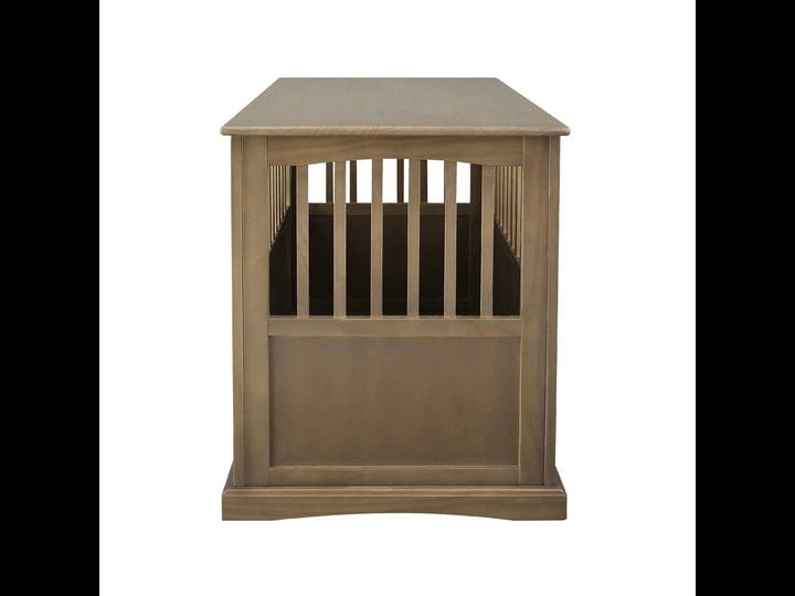 casual-home-large-wooden-pet-crate-dog-house-end-table-night-stand-taupe-gray-1