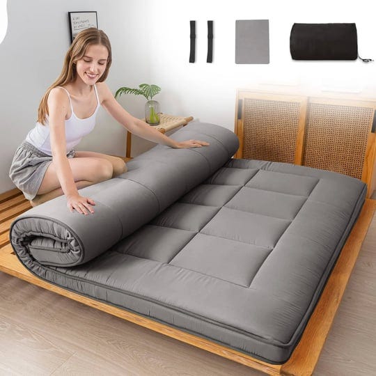 maxyoyo-japanese-floor-mattress-for-adults-4-thick-roll-up-floor-bed-futon-mattress-shikibuton-dark--1