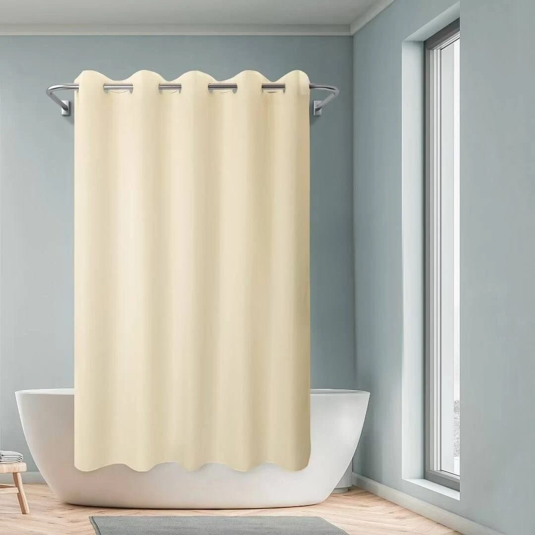 Hookless Shower Curtain with Easy Installation | Image