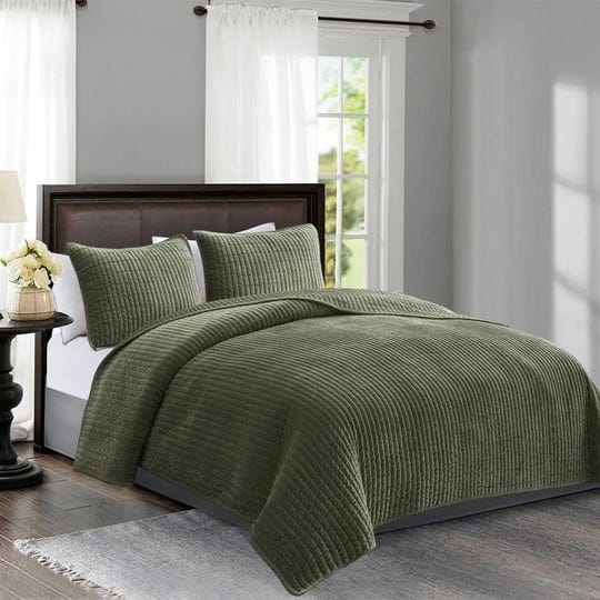 daygen-velvet-reversible-3-piece-quilt-set-everly-quinn-color-dark-green-size-king-quilt-2-king-sham-1