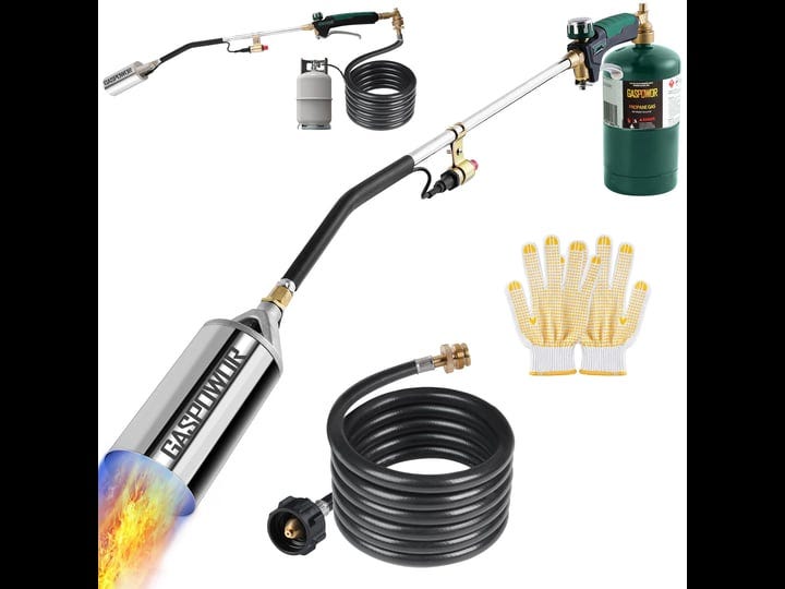 gaspowor-heavy-duty-weed-torchpropane-torch-weed-burner-with-8-8-ft-hosecsa800000-btu-self-igniting--1