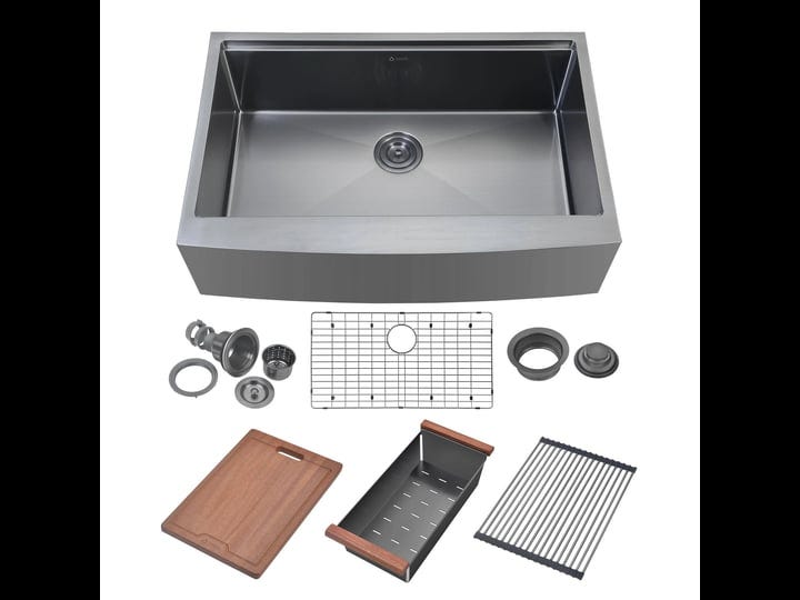 zeek-33-farmhouse-workstation-single-bowl-gunmetal-matte-black-kitchen-sink-with-accessories-pvd-nan-1