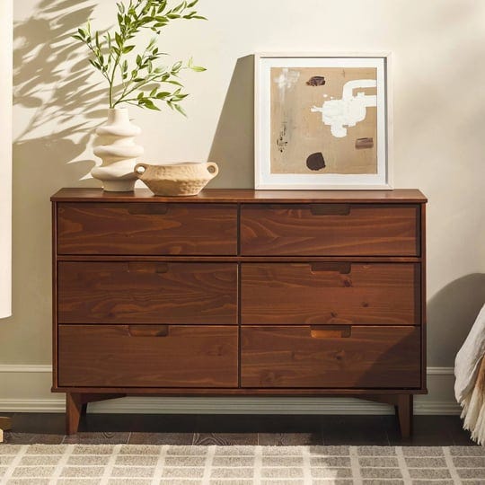 best-mid-century-modern-dresser-solid-wood-collection-6-drawer-dresser-walnut-1